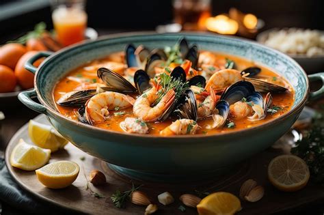  Bouillabaisse: Eine Symphonie der Meeresfrüchte, die den Gaumen mit südlichen Aromen verwöhnt!